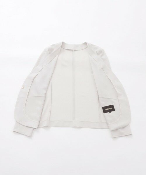 Paul Stuart / ポール・スチュアート その他アウター | 【ウォッシャブル】ライトジョーゼット　ジャケット | 詳細9