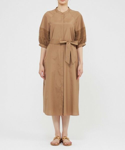 Paul Stuart / ポール・スチュアート ロング・マキシ丈ワンピース | ナチュラルローン　ワンピース | 詳細3