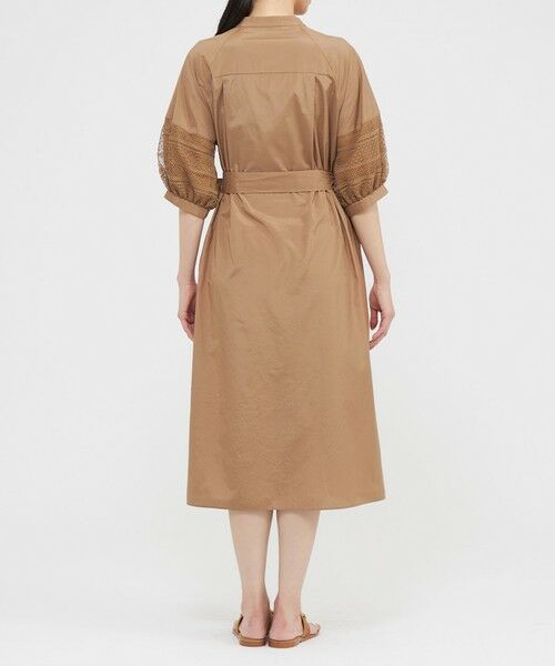 Paul Stuart / ポール・スチュアート ロング・マキシ丈ワンピース | ナチュラルローン　ワンピース | 詳細5