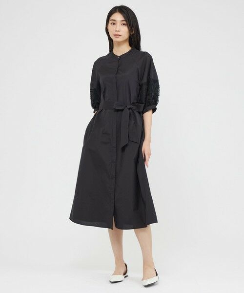 Paul Stuart / ポール・スチュアート ロング・マキシ丈ワンピース | ナチュラルローン　ワンピース | 詳細1