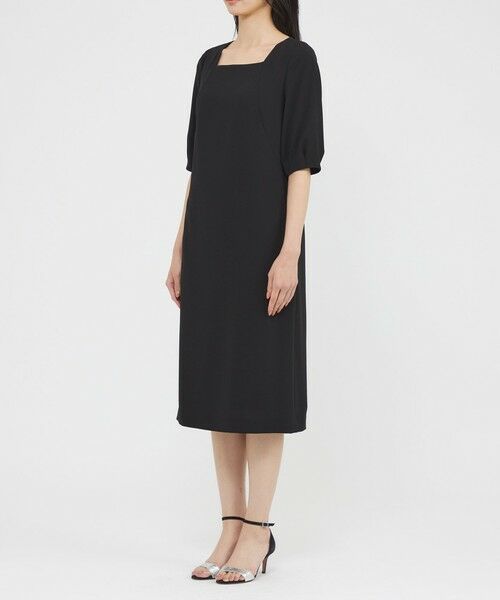 Paul Stuart / ポール・スチュアート ロング・マキシ丈ワンピース | 【ウォッシャブル】ライトジョーゼット　ワンピース | 詳細4