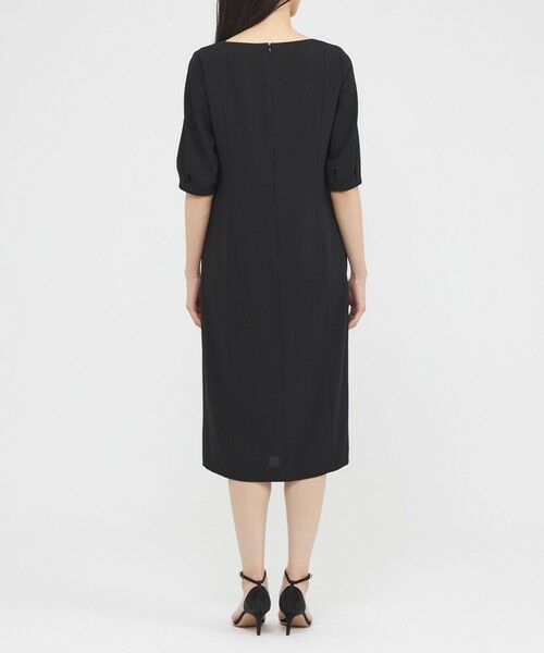 Paul Stuart / ポール・スチュアート ロング・マキシ丈ワンピース | 【ウォッシャブル】ライトジョーゼット　ワンピース | 詳細5