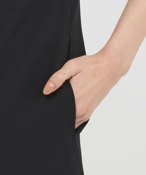 Paul Stuart / ポール・スチュアート ロング・マキシ丈ワンピース | 【ウォッシャブル】ライトジョーゼット　ワンピース | 詳細8