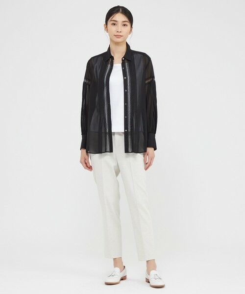 Paul Stuart / ポール・スチュアート シャツ・ブラウス | 【ウォッシャブル】コットンボイル　ブラウス | 詳細3