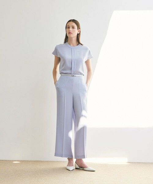 Paul Stuart / ポール・スチュアート シャツ・ブラウス | 【ウォッシャブル】ライトジョーゼット　ブラウス | 詳細1