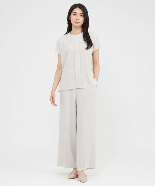 Paul Stuart / ポール・スチュアート シャツ・ブラウス | 【ウォッシャブル】ライトジョーゼット　ブラウス | 詳細4