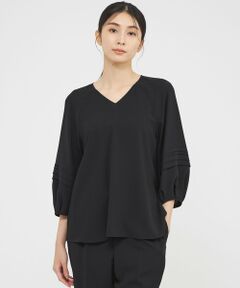 Paul Stuart / ポール・スチュアート シャツ・ブラウス | 【ウォッシャブル】ライトジョーゼット　ブラウス