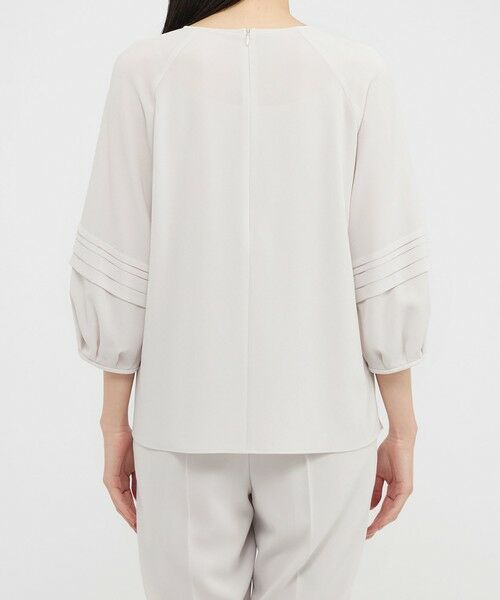 Paul Stuart / ポール・スチュアート シャツ・ブラウス | 【ウォッシャブル】ライトジョーゼット　ブラウス | 詳細5