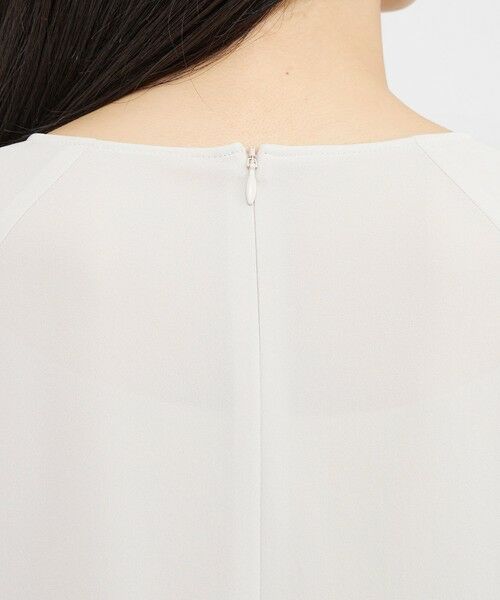 Paul Stuart / ポール・スチュアート シャツ・ブラウス | 【ウォッシャブル】ライトジョーゼット　ブラウス | 詳細6