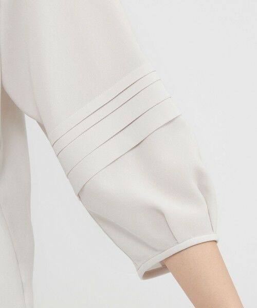 Paul Stuart / ポール・スチュアート シャツ・ブラウス | 【ウォッシャブル】ライトジョーゼット　ブラウス | 詳細7