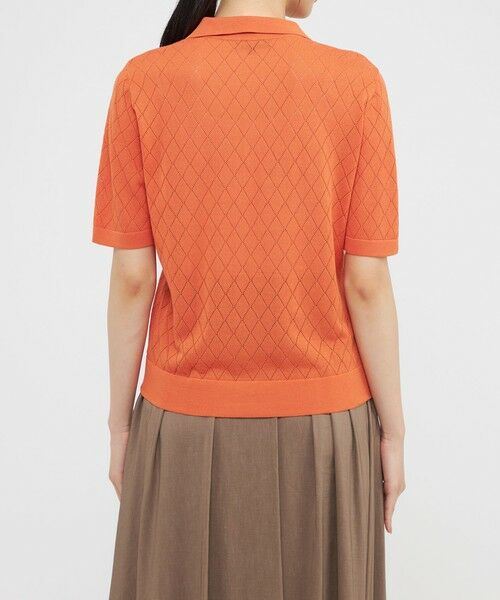 Paul Stuart / ポール・スチュアート ニット・セーター | 【ウォッシャブル】メッシュアーガイル　プルオーバー | 詳細7