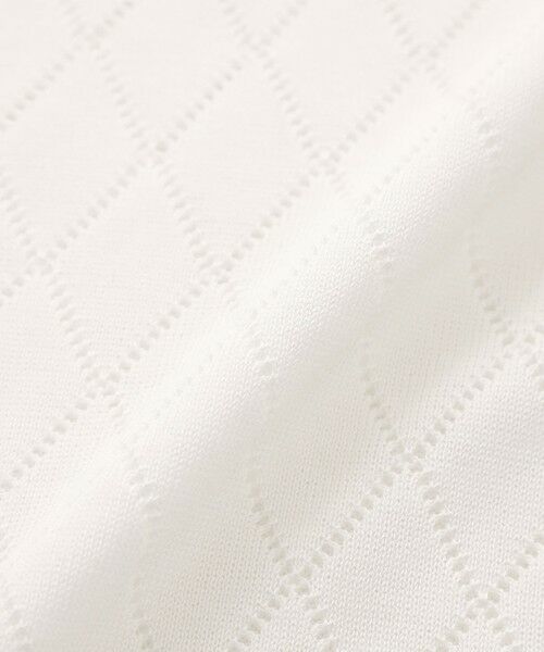 Paul Stuart / ポール・スチュアート ニット・セーター | 【ウォッシャブル】メッシュアーガイル　プルオーバー | 詳細9