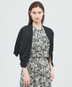 Paul Stuart / ポール・スチュアート ニット・セーター | 【ウォッシャブル/接触冷感】クールタッチニット　ボレロ