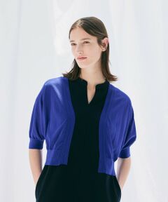 Paul Stuart / ポール・スチュアート ニット・セーター | 【ウォッシャブル/接触冷感】クールタッチニット　ボレロ