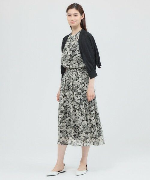 Paul Stuart / ポール・スチュアート ニット・セーター | 【ウォッシャブル/接触冷感】クールタッチニット　ボレロ | 詳細3