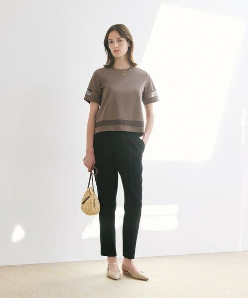 Paul Stuart / ポール・スチュアート カットソー | 【ウォッシャブル/接触冷感/UV対策】コンパクトポンチ　プルオーバー | 詳細1