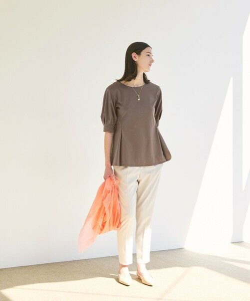 Paul Stuart / ポール・スチュアート カットソー | 【ウォッシャブル/接触冷感/UV対策】コンパクトポンチ　プルオーバー | 詳細1