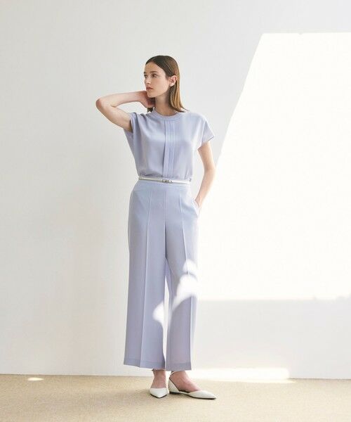 Paul Stuart / ポール・スチュアート パンツ | 【ウォッシャブル】ライトジョーゼット　パンツ | 詳細2