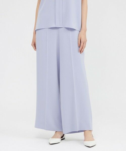 Paul Stuart / ポール・スチュアート パンツ | 【ウォッシャブル】ライトジョーゼット　パンツ | 詳細17