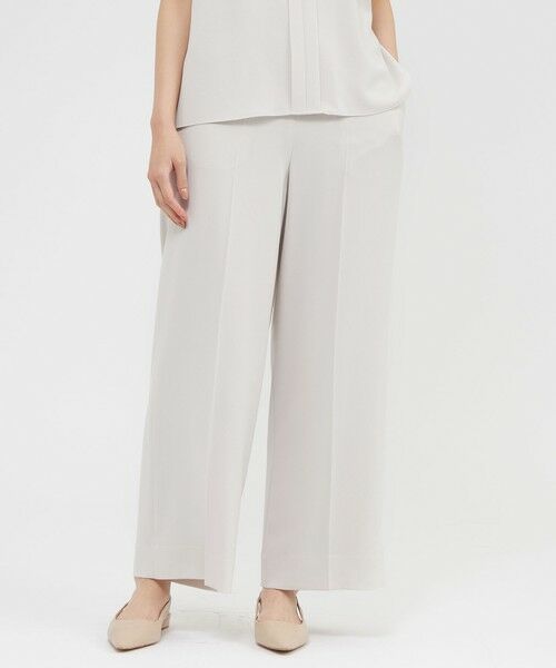Paul Stuart / ポール・スチュアート パンツ | 【ウォッシャブル】ライトジョーゼット　パンツ | 詳細18