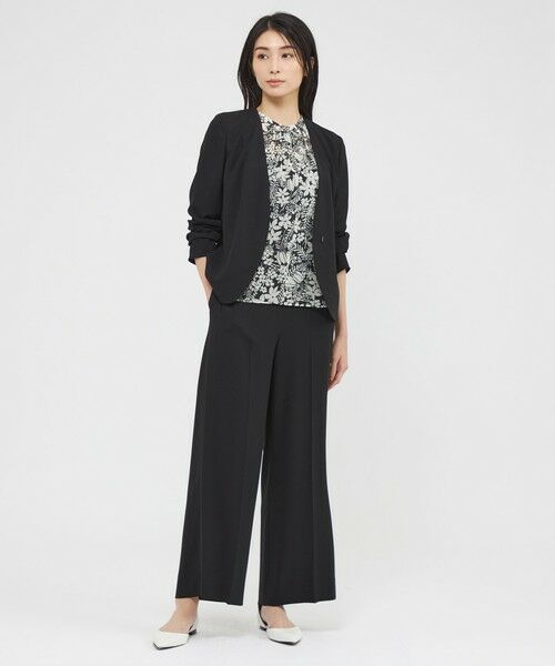 Paul Stuart / ポール・スチュアート パンツ | 【ウォッシャブル】ライトジョーゼット　パンツ | 詳細4