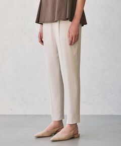 Paul Stuart / ポール・スチュアート パンツ | 【ウォッシャブル】ライトジョーゼット　テーパードパンツ