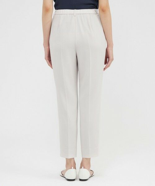 Paul Stuart / ポール・スチュアート パンツ | 【ウォッシャブル】ライトジョーゼット　テーパードパンツ | 詳細10