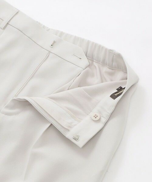 Paul Stuart / ポール・スチュアート パンツ | 【ウォッシャブル】ライトジョーゼット　テーパードパンツ | 詳細12