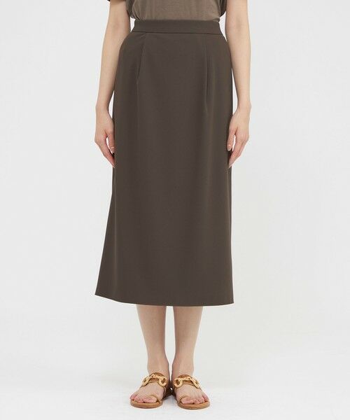 Paul Stuart / ポール・スチュアート スカート | 【ウォッシャブル】ダブルサテン　スカート | 詳細8