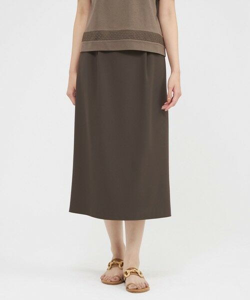 Paul Stuart / ポール・スチュアート スカート | 【ウォッシャブル】ダブルサテン　スカート | 詳細16