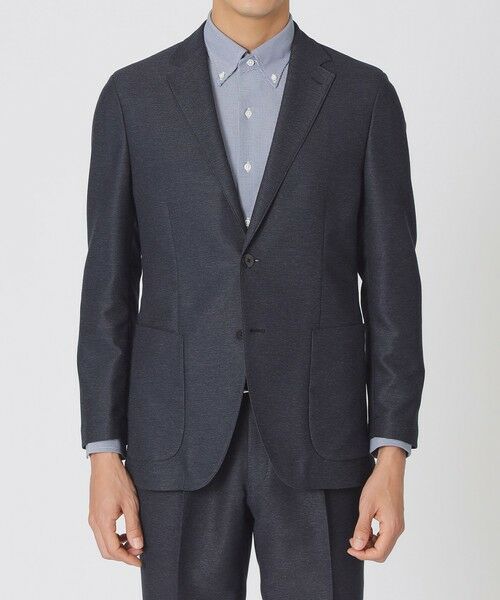 Paul Stuart / ポール・スチュアート その他アウター | 【防シワ/ウォッシャブル/STUART'S TRAVELER】ウールブレンドカラミジャケット | 詳細3