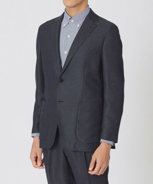 Paul Stuart / ポール・スチュアート その他アウター | 【防シワ/ウォッシャブル/STUART'S TRAVELER】ウールブレンドカラミジャケット | 詳細4