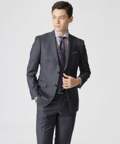 Paul Stuart / ポール・スチュアート セットアップ | 【WEB・一部店舗限定】カシミヤブレンド　ストライプ柄スーツ