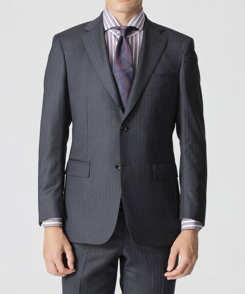 Paul Stuart / ポール・スチュアート セットアップ | 【WEB・一部店舗限定】カシミヤブレンド　ストライプ柄スーツ | 詳細2