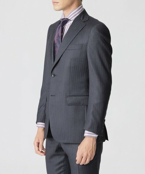 Paul Stuart / ポール・スチュアート セットアップ | 【WEB・一部店舗限定】カシミヤブレンド　ストライプ柄スーツ | 詳細3