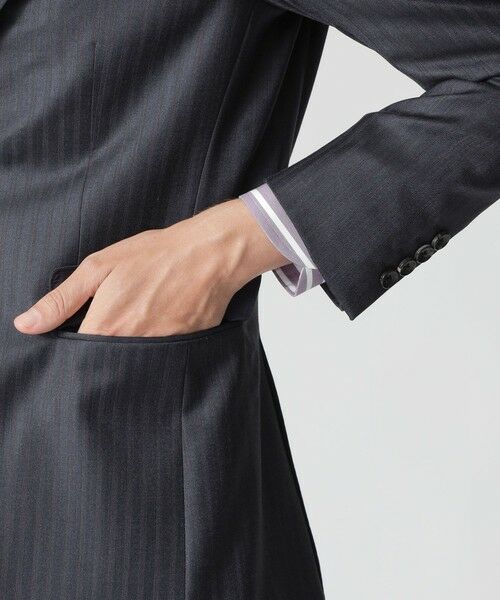 Paul Stuart / ポール・スチュアート セットアップ | 【WEB・一部店舗限定】カシミヤブレンド　ストライプ柄スーツ | 詳細7