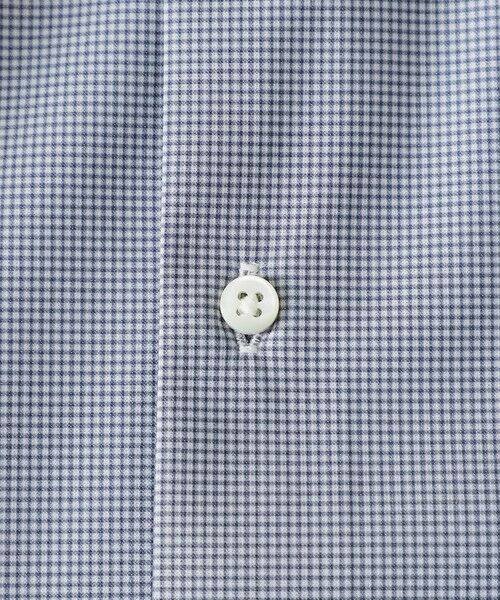Paul Stuart / ポール・スチュアート シャツ・ブラウス | 【Nikkei magazine掲載】【STUART'S TRAVELER】ミニチェックプリント　ストレッチシャツ | 詳細12