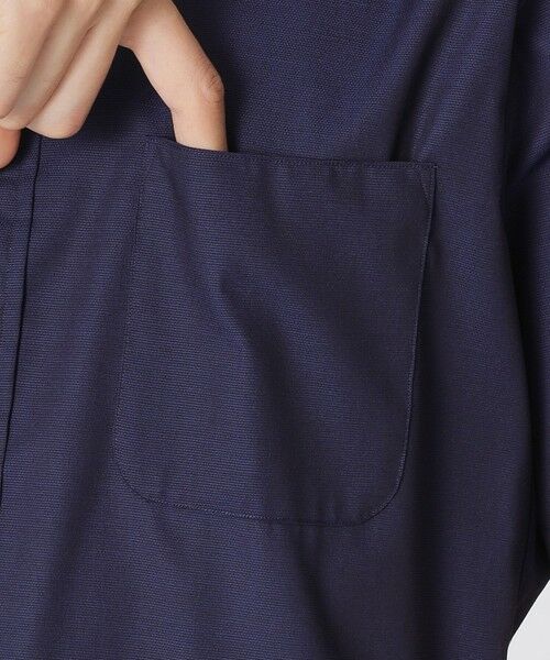 Paul Stuart / ポール・スチュアート シャツ・ブラウス | 【高通気/クールビズ】シャンブレーメッシュ半袖シャツ | 詳細6