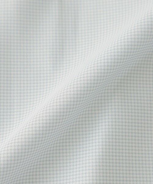 Paul Stuart / ポール・スチュアート シャツ・ブラウス | 【WEB・一部店舗限定/吸水速乾/接触冷感】ミニチェックプリント　ストレッチ半袖シャツ | 詳細10