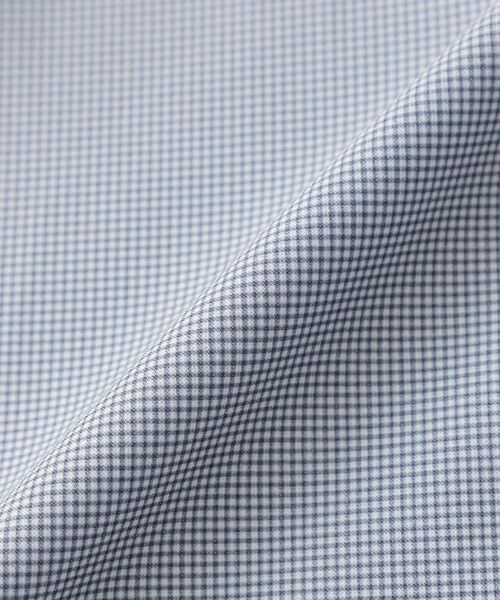 Paul Stuart / ポール・スチュアート シャツ・ブラウス | 【WEB・一部店舗限定/吸水速乾/接触冷感】ミニチェックプリント　ストレッチ半袖シャツ | 詳細11