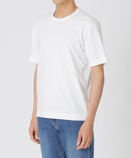 Paul Stuart / ポール・スチュアート カットソー | ラフィスラブ天竺半袖Tシャツ | 詳細4