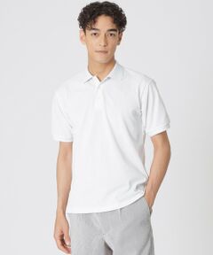 Paul Stuart / ポール・スチュアート カットソー | 【WEB・一部店舗限定/UVカット/吸水速乾】クアトロセブンカノコ　バイカラーリブポロシャツ