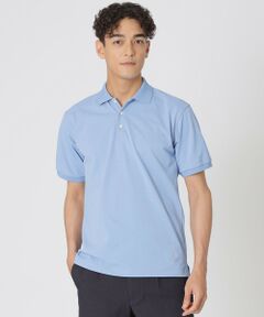 Paul Stuart / ポール・スチュアート カットソー | 【WEB・一部店舗限定/UVカット/吸水速乾】クアトロセブンカノコ　バイカラーリブポロシャツ