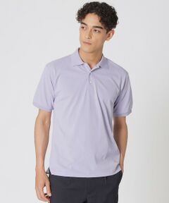 Paul Stuart / ポール・スチュアート カットソー | 【WEB・一部店舗限定/UVカット/吸水速乾】クアトロセブンカノコ　バイカラーリブポロシャツ