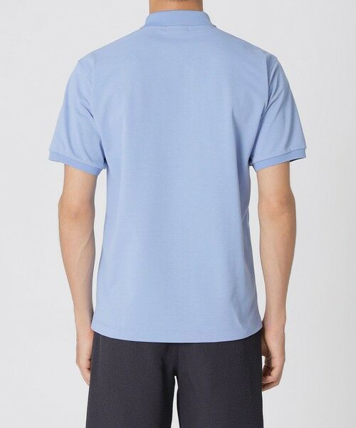 Paul Stuart / ポール・スチュアート カットソー | 【WEB・一部店舗限定/UVカット/吸水速乾】クアトロセブンカノコ　バイカラーリブポロシャツ | 詳細7