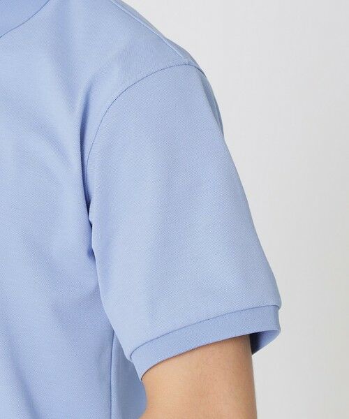 Paul Stuart / ポール・スチュアート カットソー | 【WEB・一部店舗限定/UVカット/吸水速乾】クアトロセブンカノコ　バイカラーリブポロシャツ | 詳細8