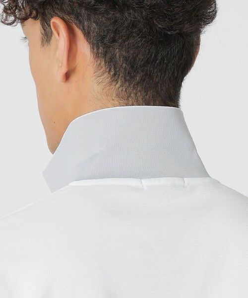 Paul Stuart / ポール・スチュアート カットソー | 【WEB・一部店舗限定/UVカット/吸水速乾】クアトロセブンカノコ　バイカラーリブポロシャツ | 詳細10