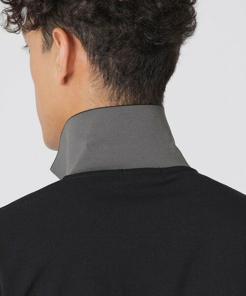 Paul Stuart / ポール・スチュアート カットソー | 【WEB・一部店舗限定/UVカット/吸水速乾】クアトロセブンカノコ　バイカラーリブポロシャツ | 詳細11