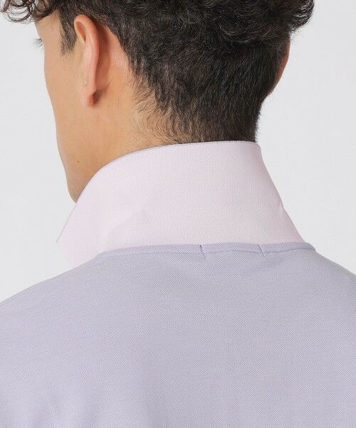 Paul Stuart / ポール・スチュアート カットソー | 【WEB・一部店舗限定/UVカット/吸水速乾】クアトロセブンカノコ　バイカラーリブポロシャツ | 詳細13