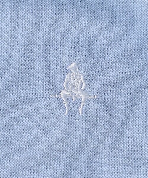 Paul Stuart / ポール・スチュアート カットソー | 【WEB・一部店舗限定/UVカット/吸水速乾】クアトロセブンカノコ　バイカラーリブポロシャツ | 詳細14